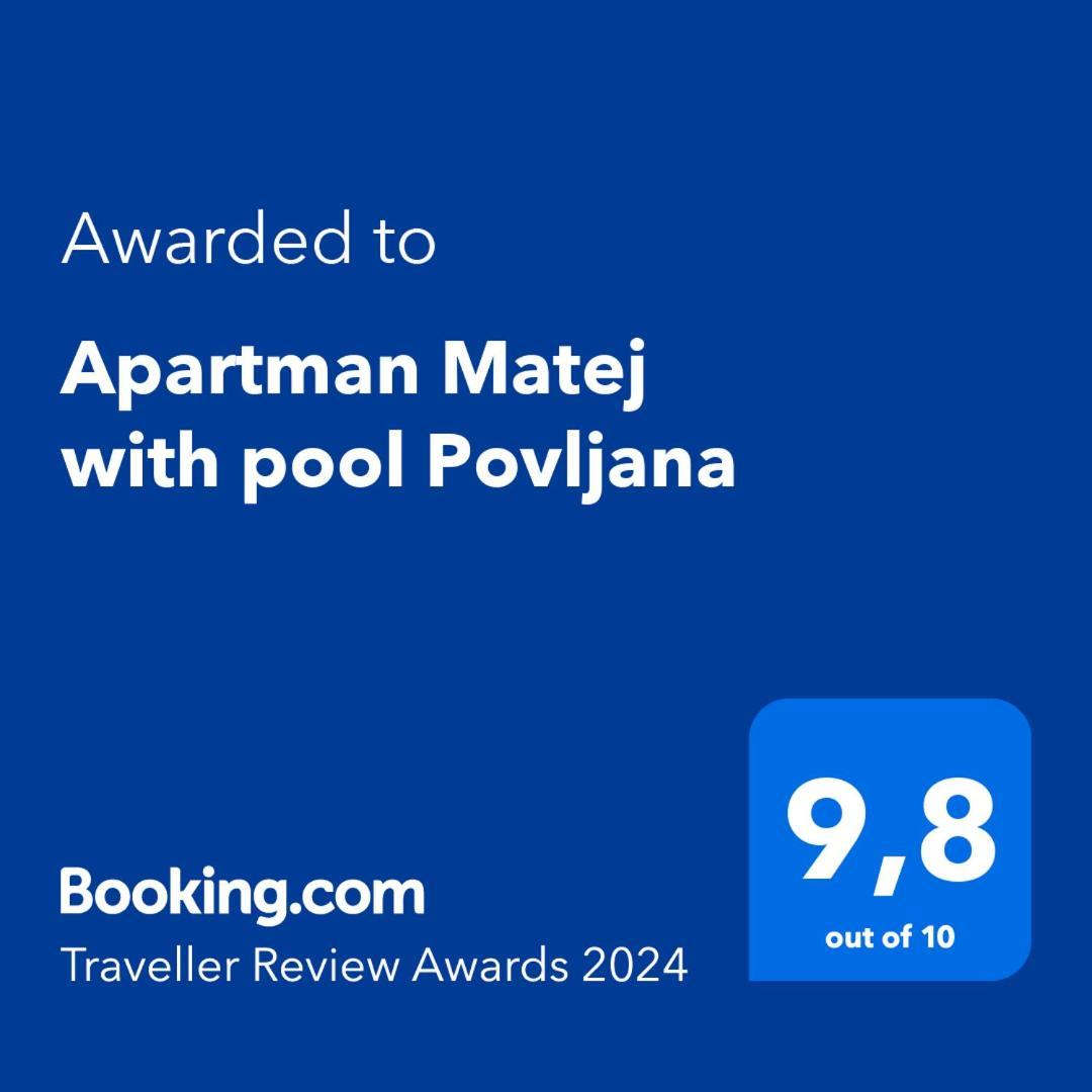 Apartman Matej With Pool Povljana Bagian luar foto